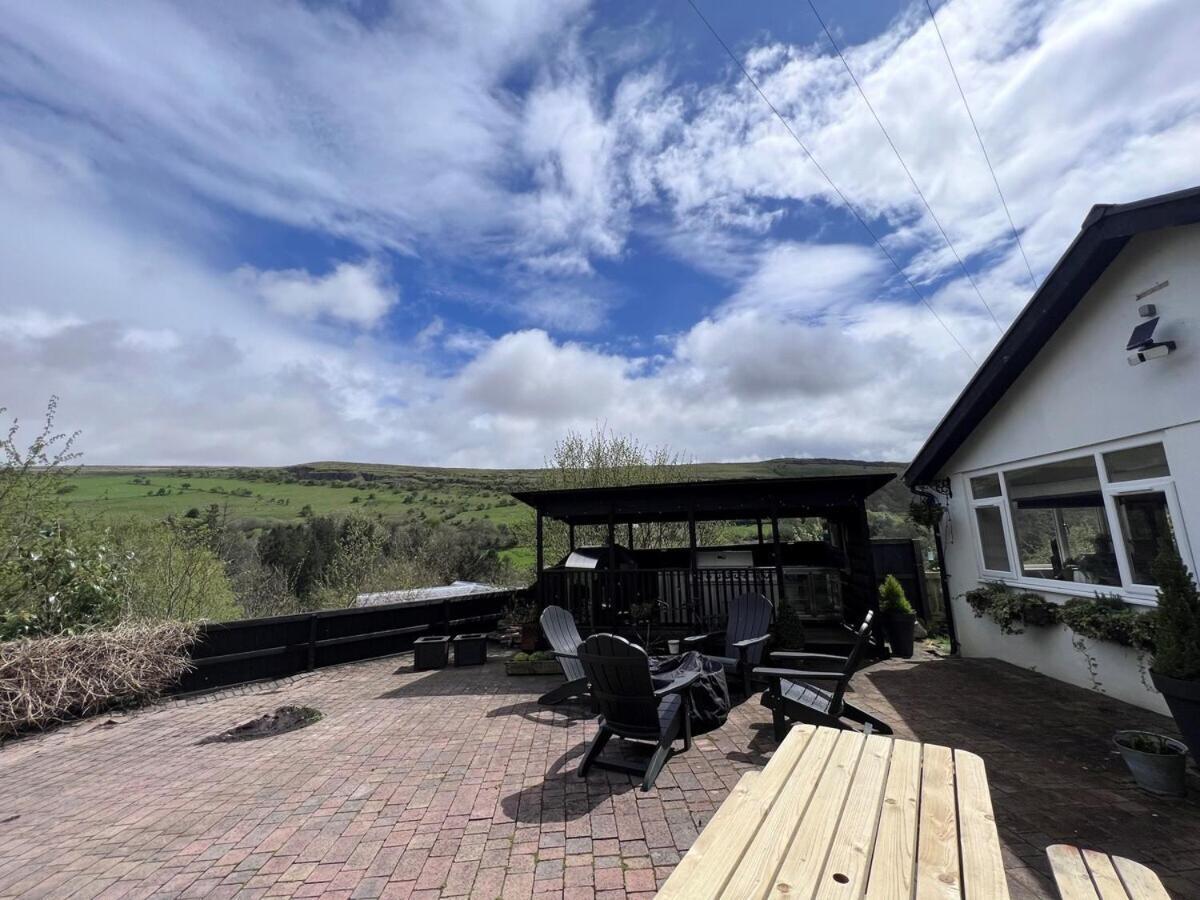 Villa 3 - Spectacular Views - Pizza Oven & Bbq Pont Sticill Esterno foto